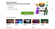 Betsson Screenshot #1