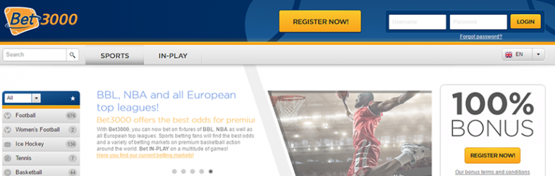 Bet3000 Review
