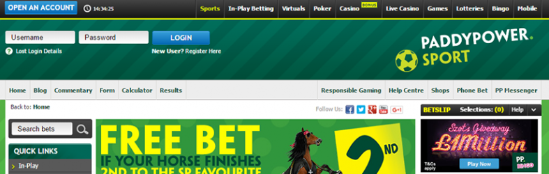 Paddy Power Review