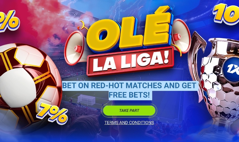 1xBet | Olé, La Liga!