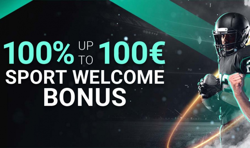 100% Welcome bonus from 1Bet bookie!
