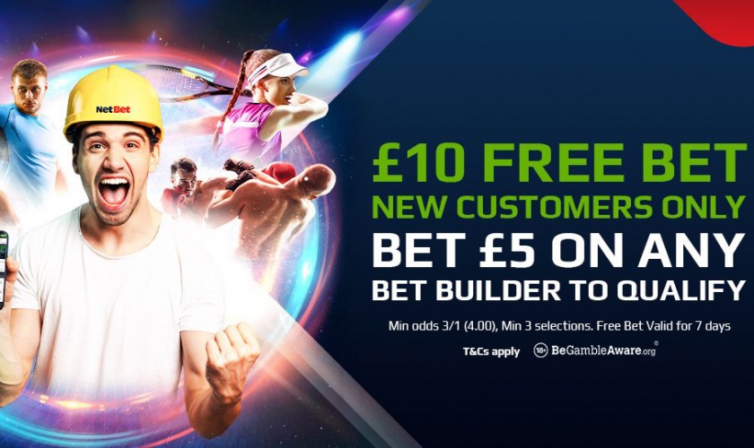 Netbet 10 GBP Free Stake!