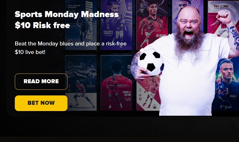 Sports Monday Madness $10 Risk free by Betfinal!