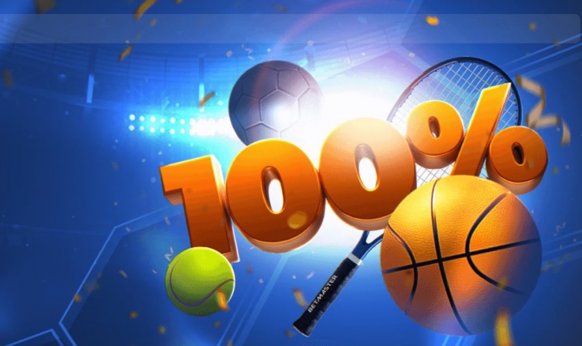 100% Bonus by Betmaster bookie!