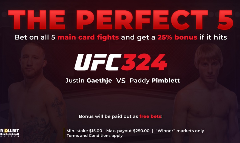 Rollbit UFC 324! 