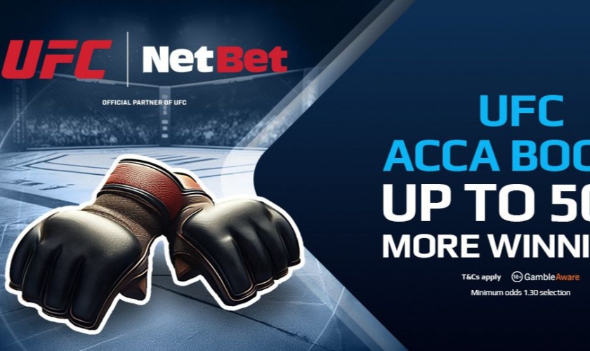 NetBet UFC Acca Boost!