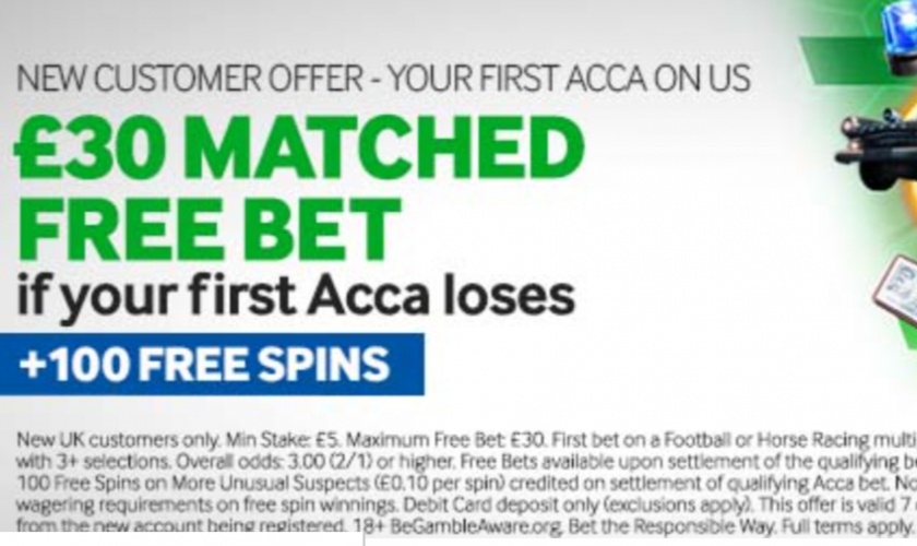 Acca Welcome Offer by Betway!