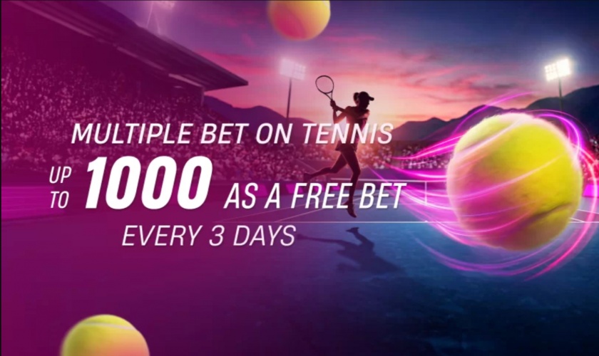 Vbet Tennis Promotion with Free Bet Rewards!
