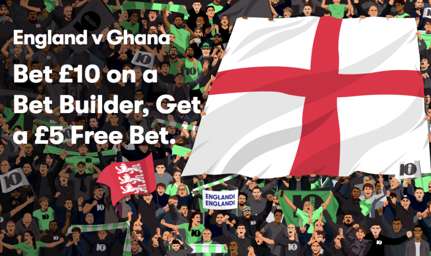 10Bet England Bet Builder promo!