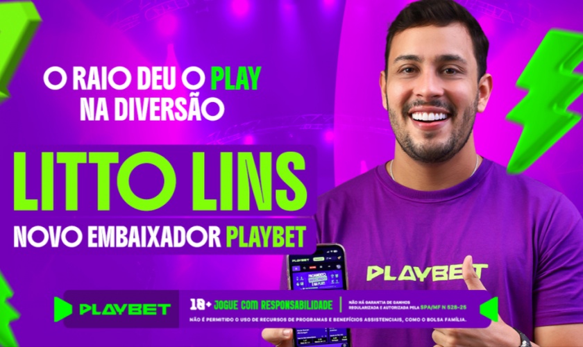 PlayBet Names Litto Lins as Brand Ambassador With Emphasis on Responsible Gambling
