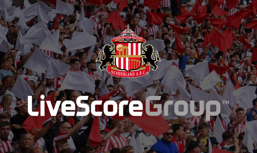 LiveScore Signs Partnership with Sunderland AFC for 2025-26 Season