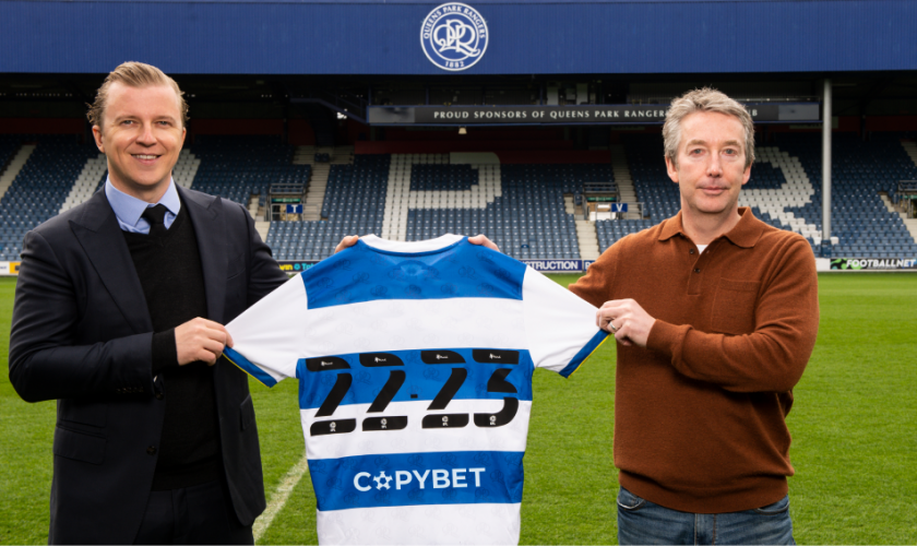 CopyBet Secures Front-of-Shirt Sponsorship Deal with QPR!