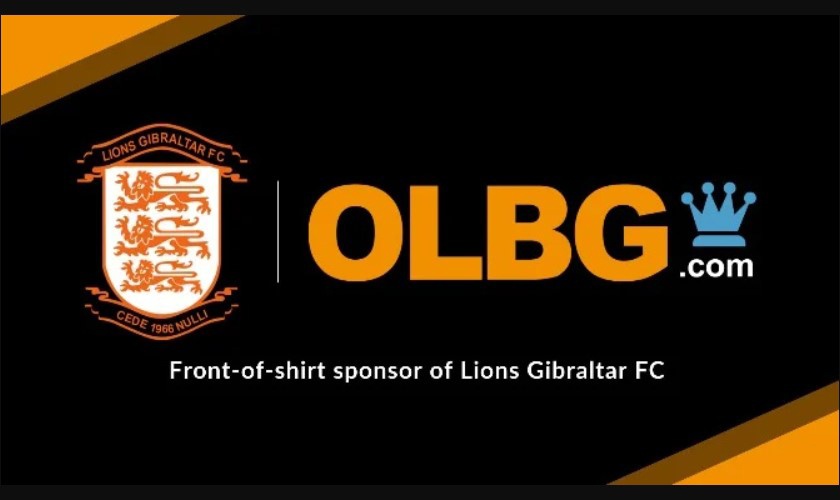 OLBG Named Front-of-Shirt Sponsor for Lions Gibraltar FC in Multi-Year Deal!
