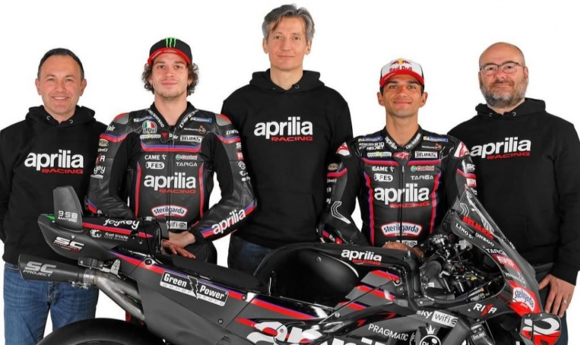Pragmatic Play Joins Aprilia Racing as Main Sponsor for 2025 MotoGP Season