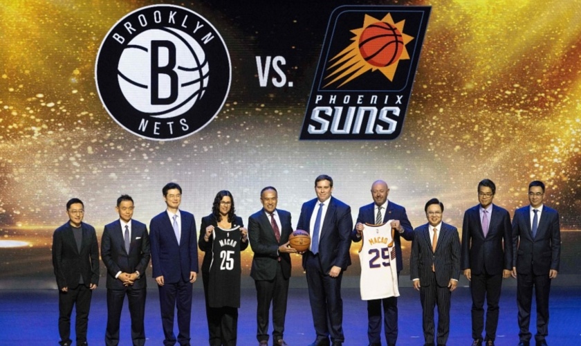 NBA Announces Brooklyn Nets vs. Phoenix Suns Preseason Games in Macau for 2025