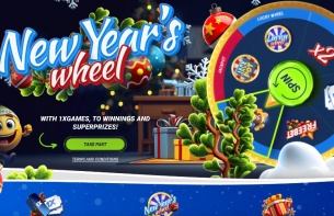 1xBET New Year’s Wheel