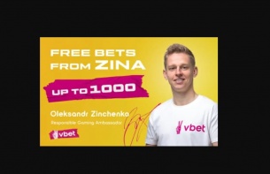 Pass from Zinchenko — free bet by Vbet!