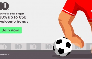 Welcome bonus by 10Bet!