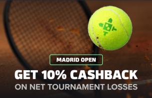 Duelbits Madrid Open 2026 Cashback Offer! 