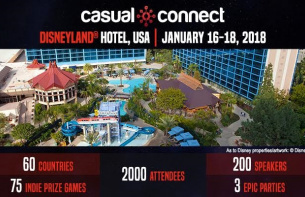 Casual​ ​Connect​ ​USA​ ​coming​ ​to​ ​California’s​ ​​Disneyland​®​ ​​Hotel​ ​this​ ​January