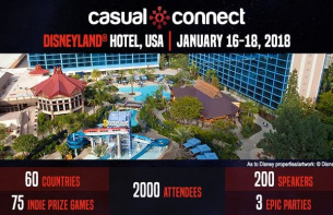 Casual Connect USA coming to California’s Disneyland® Hotel this January
